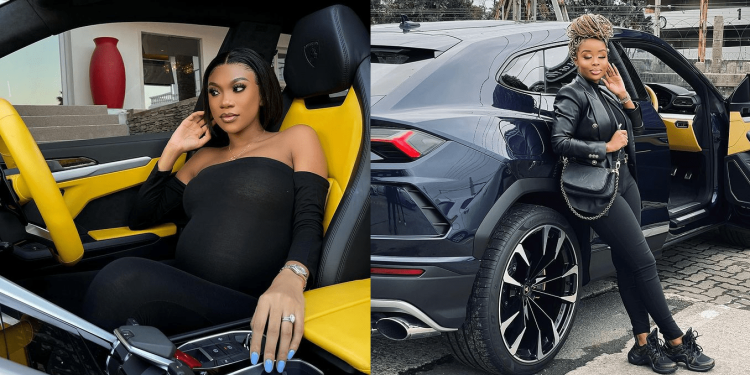 Sithelo Shozi and Tamia Mpisane