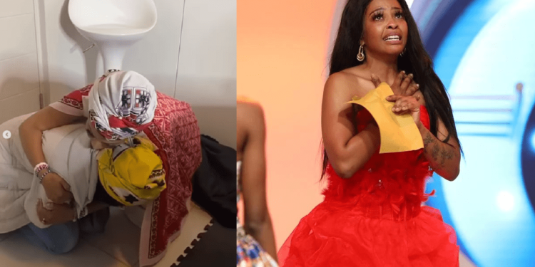 Letoya Makhene calms down Mphowabadimo