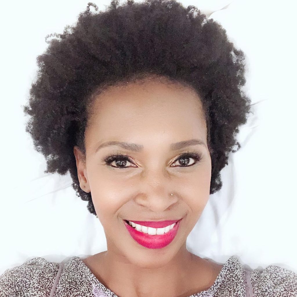 Katlego Danke hairstyle