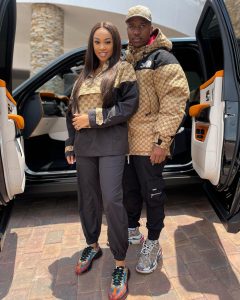 Tamia and Andile Mpisane