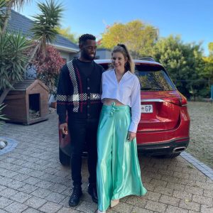 Siya and Rachel Kolisi