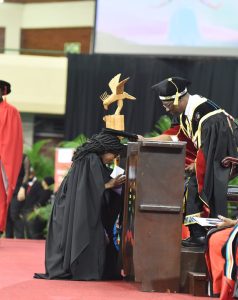 Nomfundo Moh graduating