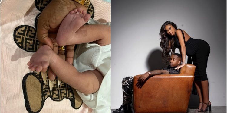 Baby Miaandy, Andile and Tamia Mpisane