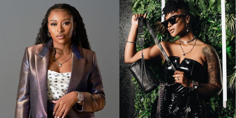 DJ Zinhle and Lamiez Holworthy