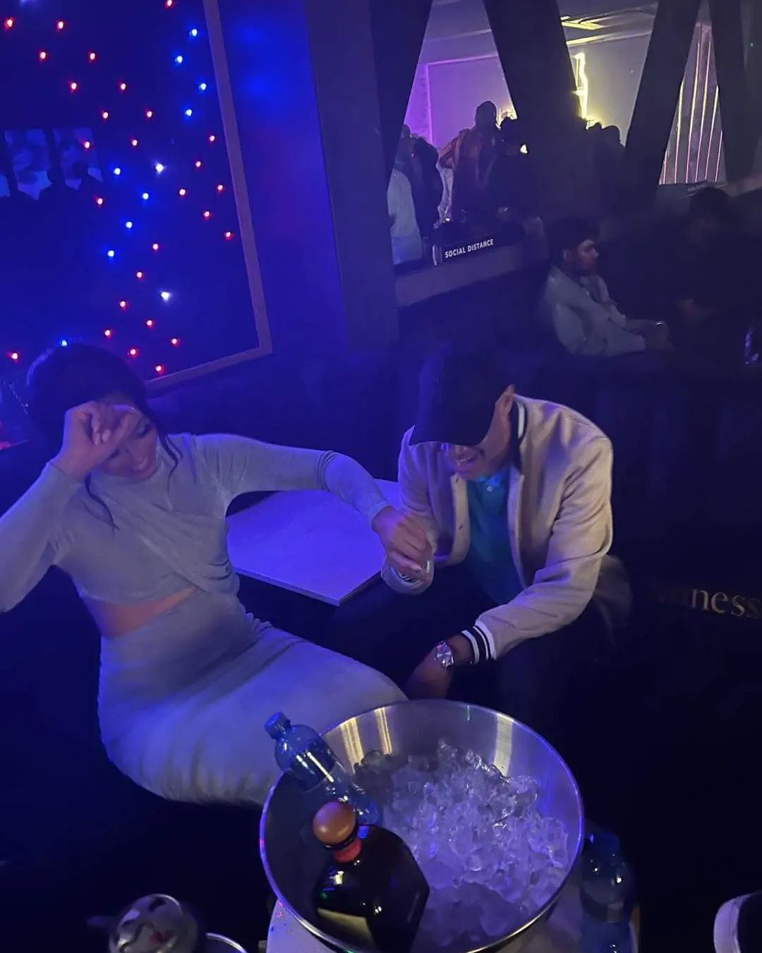 Minnie Dlamini's ex husband Quinton Jones's new girlfriend exposed on his night out