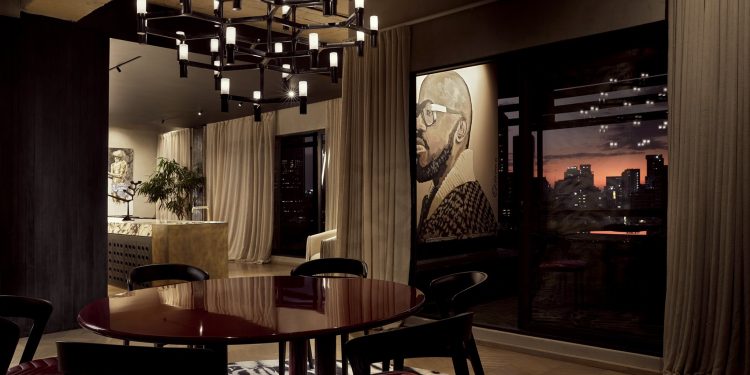 DJ Black Coffee's new R6 million New Doorfontein penthouse -Source: Twitter