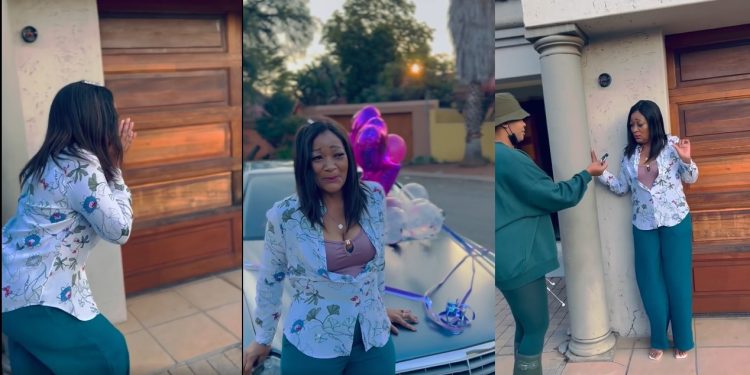 Lady Du buys mother car