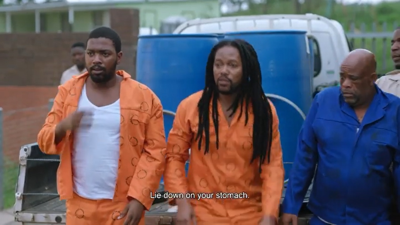 Sbu and Njeza's prison scape plan turns into an epic fail on Uzalo
