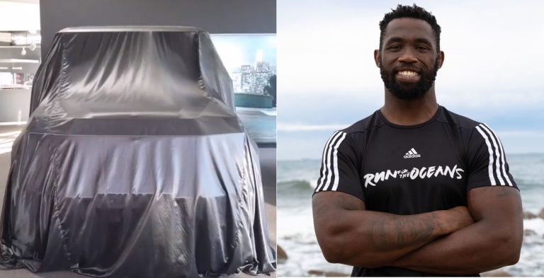 A beast for a bear: Rugby Player Siya Kolisi shows off his R3.8 million luxurious car