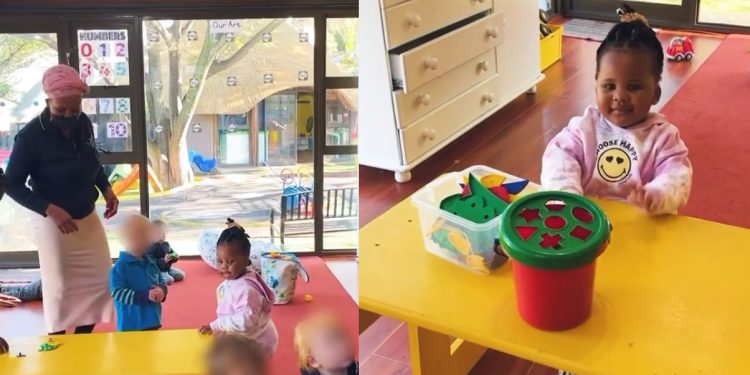 Video of MaMkhize's baby Flo's first day at school impresses Mzansi