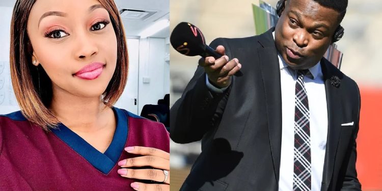 Robert Marawa and Durban Gen actress Dr Mbali 'Nelisiwa Sibiya' - Source: Instagram