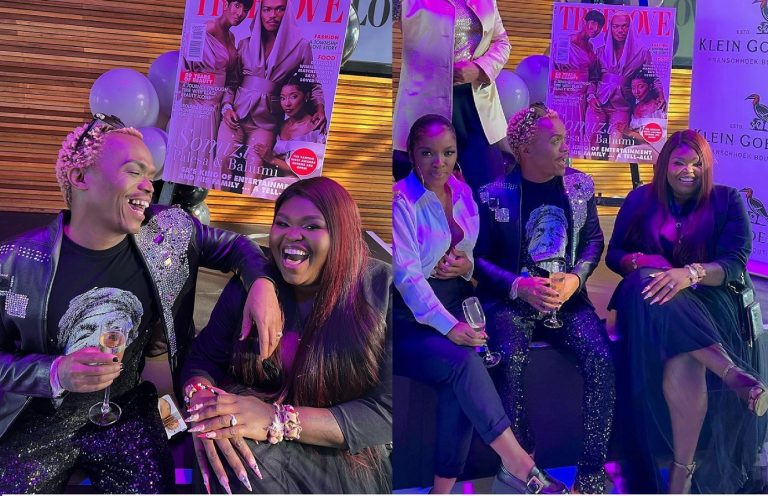 Did he bewitch Mohale? Somizi Mhlongo trends after viral pictures flood social media with sangoma Gogo Maweni