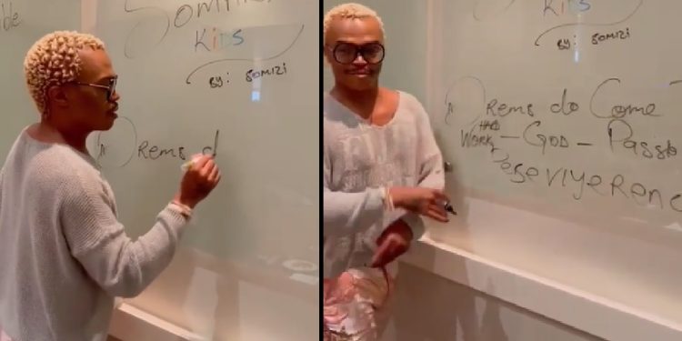 Somizi Mhlongo; Image source @Instagram