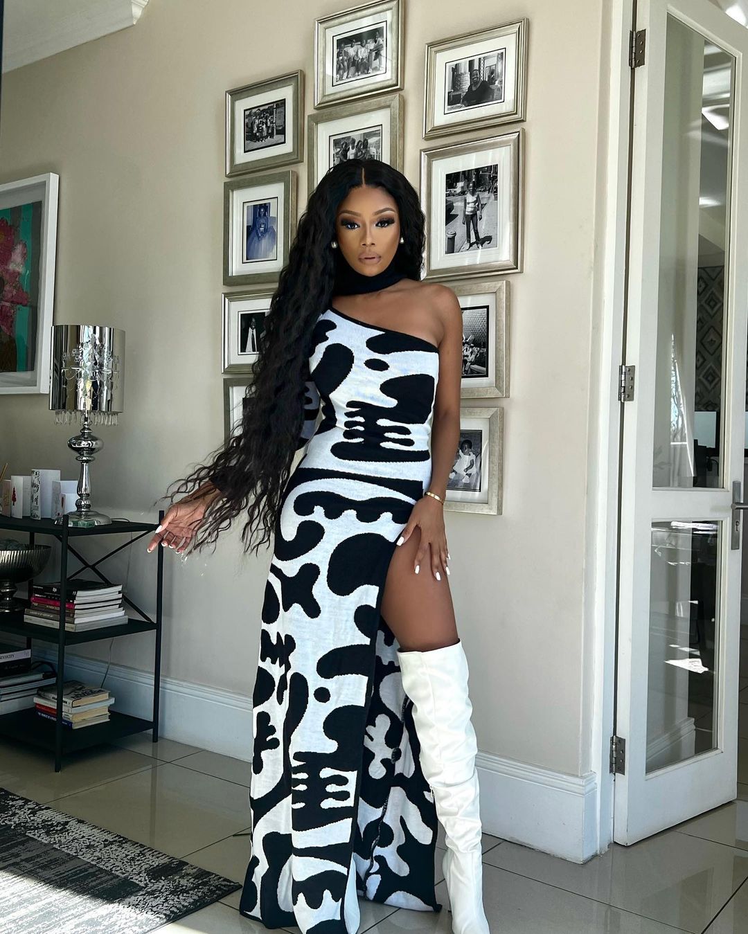 Bonang at Miss SA event