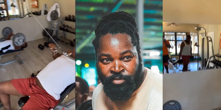 Big Zulu and Nkabi friends' gym workouts left Mzansi in stitches.