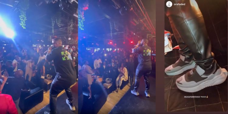 Cassper Nyovest new shoe