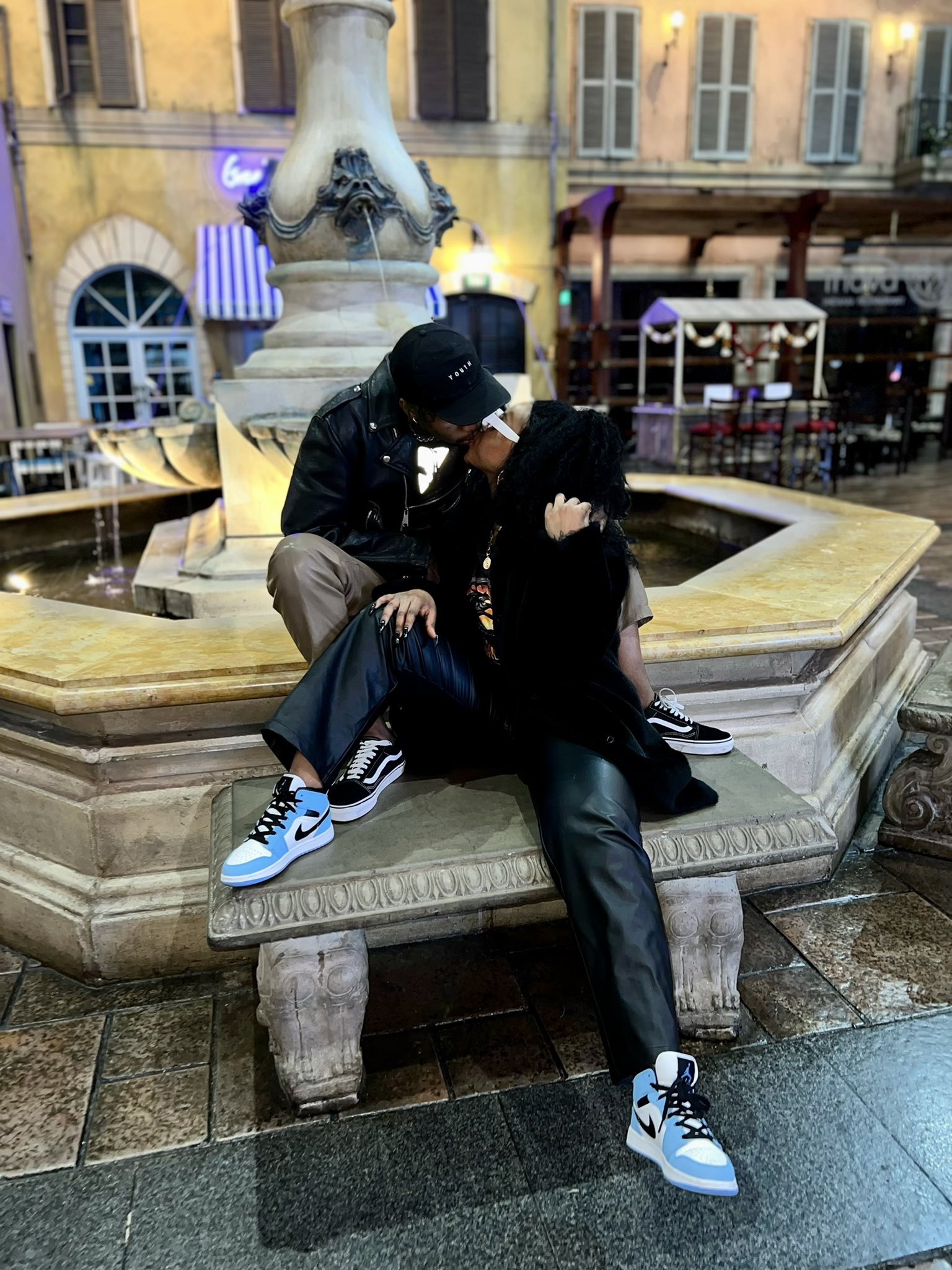 Mphowabadimo with Themba 'Ghost' - Source: Instagram