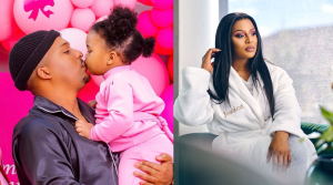 Jessica Nkosi, TK Dlamini and baby Nami