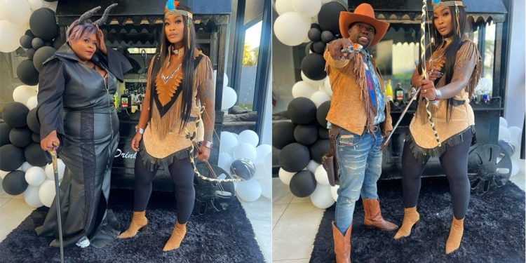 Lamiez Holworthy's party