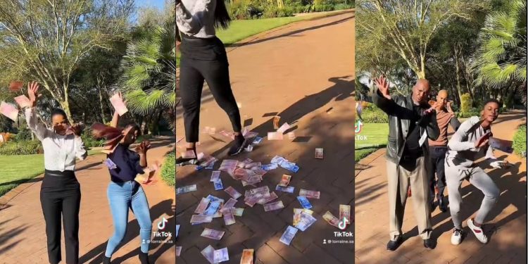 The Queen actors Connie Ferguson 'Harriet' and Brutus 'Themba Ndaba's Madiba challenge