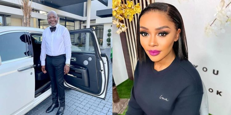 Collen Mashawana and Thembi Seete