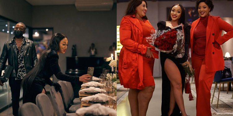 A look inside Thando Thabethe's birthday celebration dinner