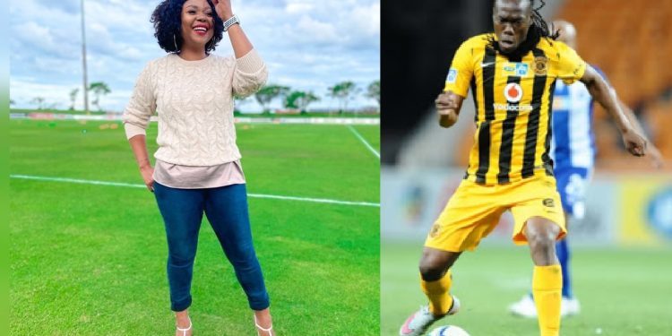 Mpho Maboi and ex-footballer Letsholonyane - Source: Instagram