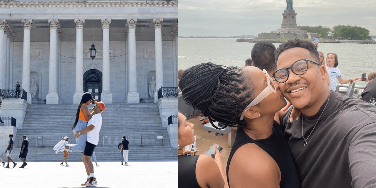 Brandon Praise and Mpoomy Ledwaba