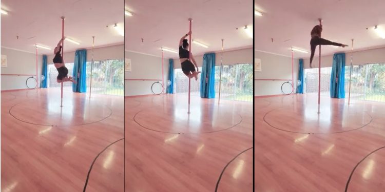 Pearl Thusi's jaw-dropping pole dancing skills impress Mzansi