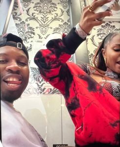 Mr JazziQ and Khanya Mkangisa in happier times