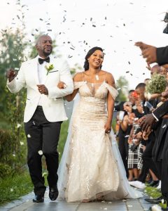 Phumulkani and Thathi on their wedding