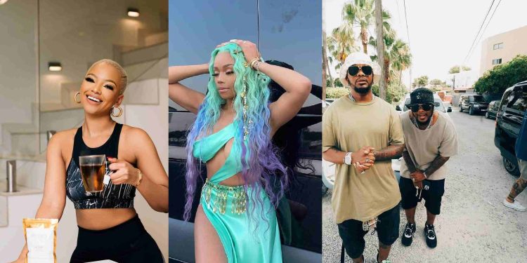 Mihlali Ndamase is making fun of Bonang's relationship with Banele Mbere of Major League