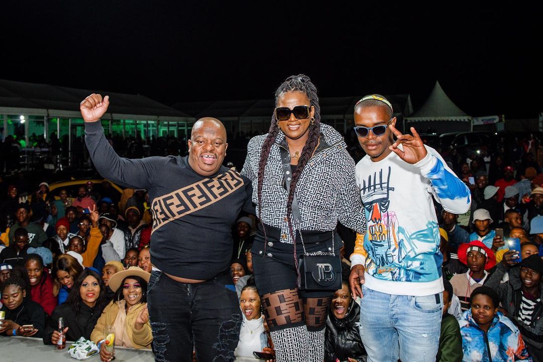 Shauwn Mkhize with Bafana and his son- Source: Instagram