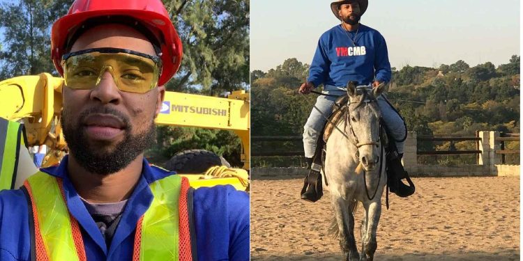 Sizwe Dhlomo at his family farm in KZN