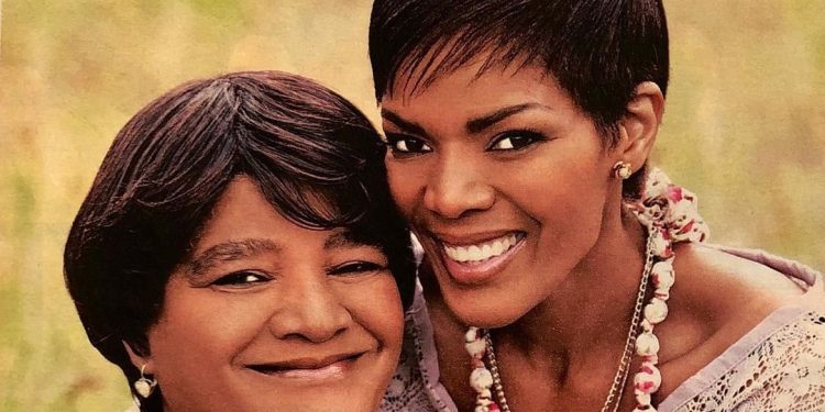 "They look alike" Actress Connie Ferguson remembers her late mother with beautiful pictures.