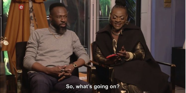 Bonga Dlamini in House of Zwide with Laz