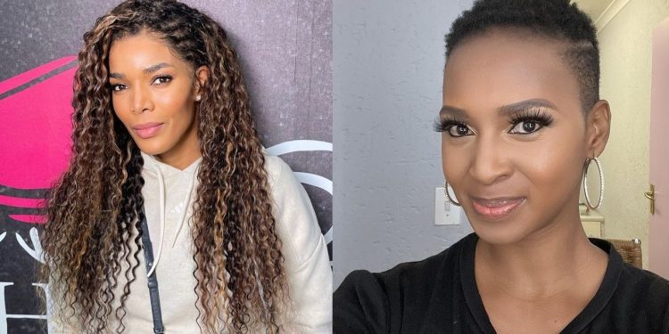 Connie Ferguson and Katlego Danke