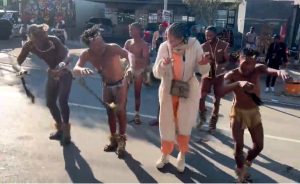Connie Ferguson featuring Ngwao Boswa Culture Dance Crew's street performance goes viral.