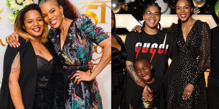 The Queen actress Harriet Khoza 'Connie Ferguson's children - Source: Instagram