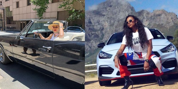 DJ Zinhle cars
