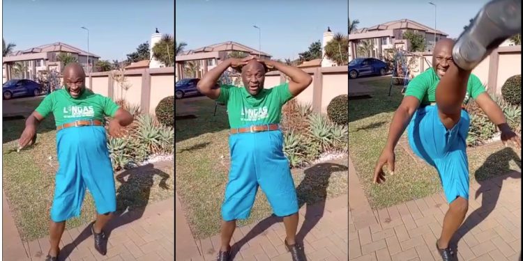 Dr Malinga dances on TikTok