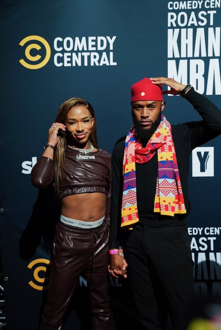 Lasizwe Dambuza with Somizi's ex-hubby Mohale - Source: Instagram