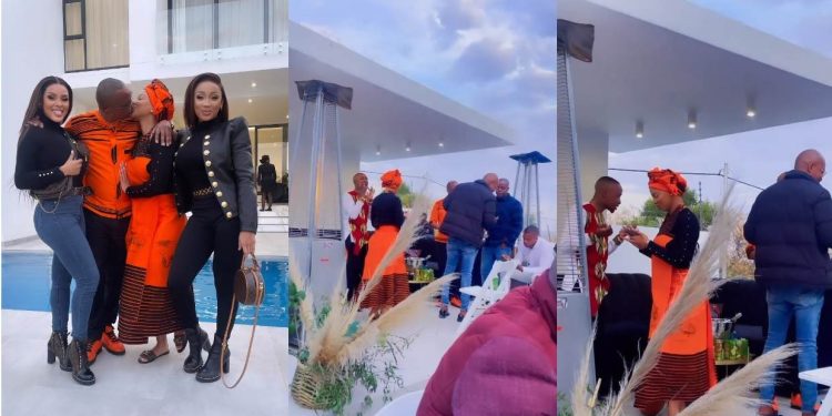 Mihlali Ndamase traditional wedding