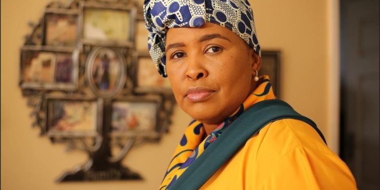 Actress Mpume Mthombeni