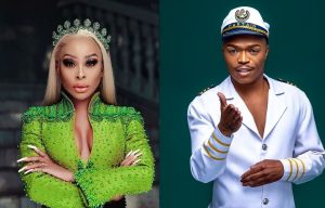 Somizi Mhlongo and Khanyi Mbau