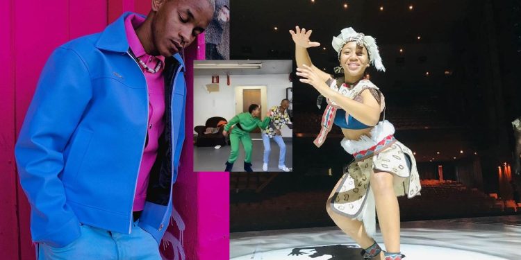 Teddy and Gugu dance video