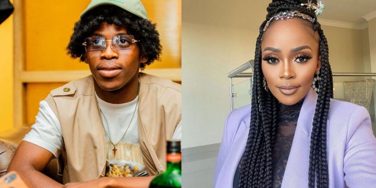 Thembi Seete and Big Xhosa