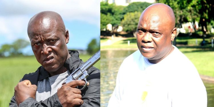 Uzalo actors Nkunzi 'Masoja Msiza' and Pastor Mbatha 'William Mnguni'