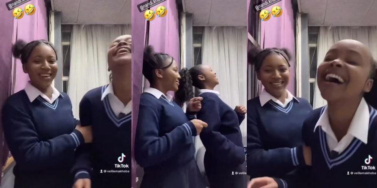 Watch as Gomora actress Sibongile 'Nandipa Khubone' struggles to complete the robot challenge move.