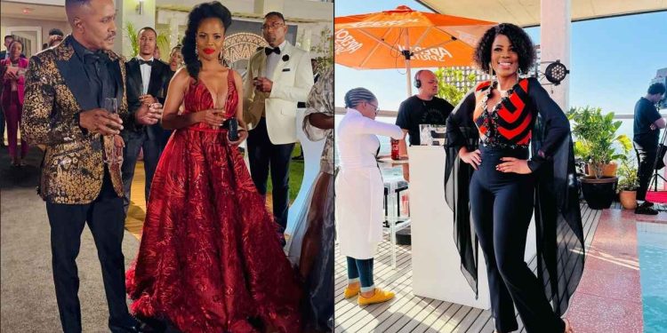 Winnie Ntshaba and Vusi Kunene